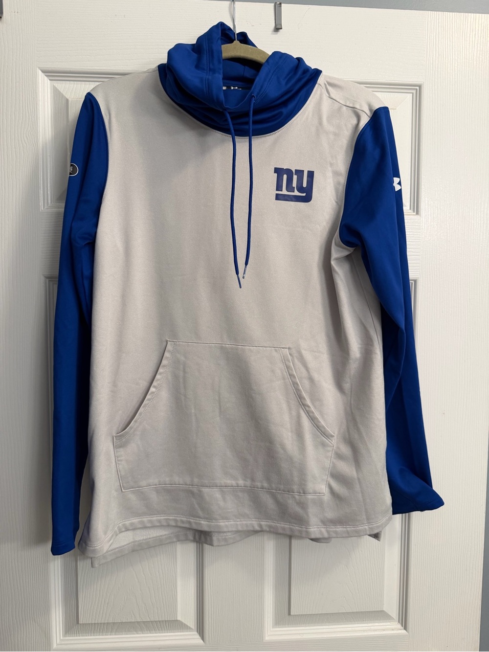 Under Armour NY Giants Combine Authentic Cowl Neck Hoodie